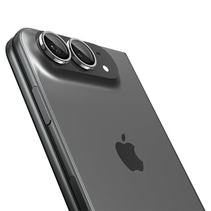 Ochranná fólie na zadní kameru Spigen GlastR EZ FIT Optik Pro pro Apple iPhone Duo, tvrzené sklo, sada 2 kusů, šedá AGL12012