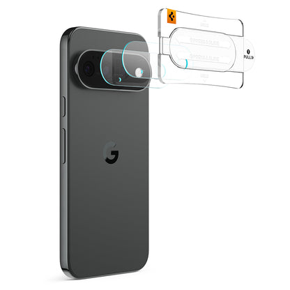 Ochranná fólie na zadní kameru Spigen GlastR EZ FIT Optik Pro pro Google Pixel 11 Pro XL, tvrzené sklo, sada 2 kusů, černá AGL11489