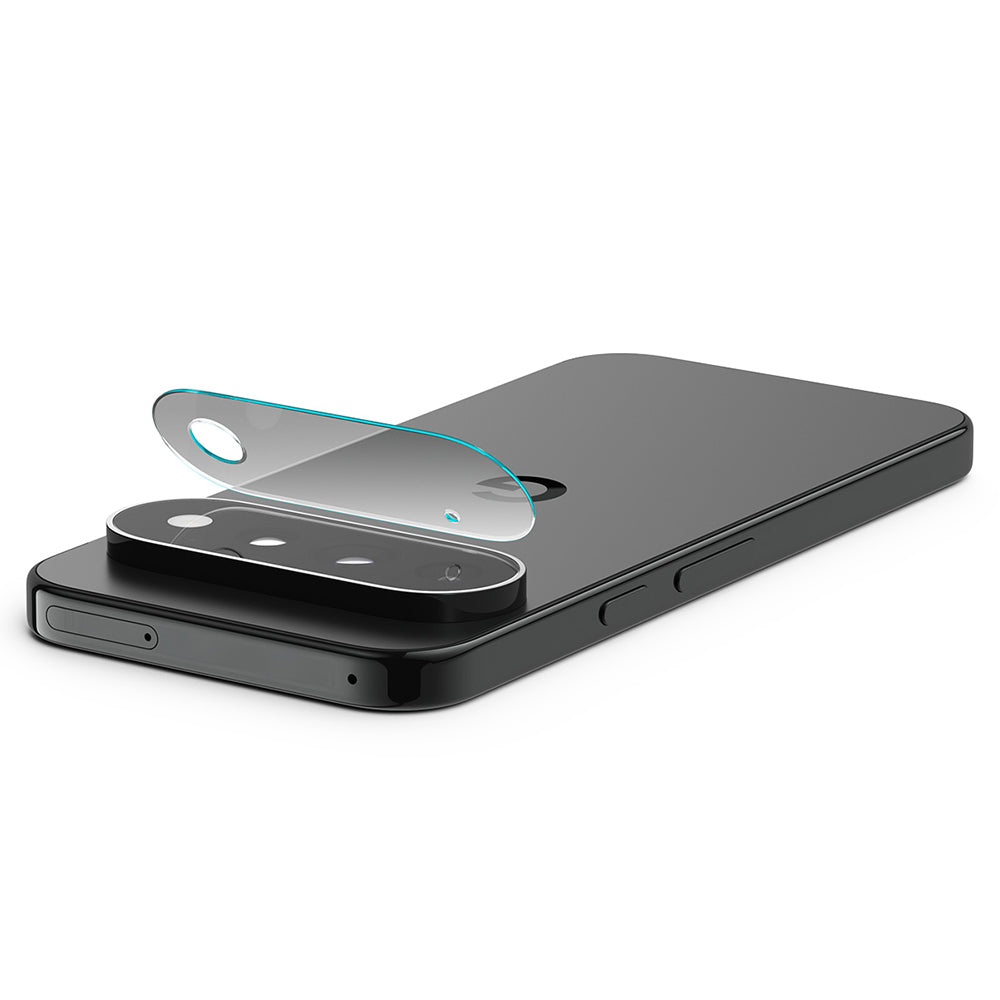 Ochranná fólie na zadní kameru Spigen GlastR EZ FIT Optik Pro pro Google Pixel 11 Pro XL, tvrzené sklo, sada 2 kusů, černá AGL11489