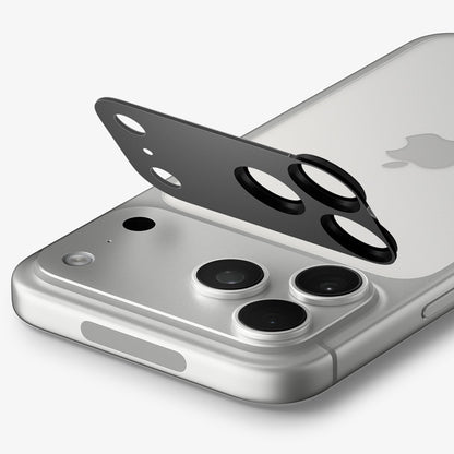 Ochranná fólie na zadní kameru Spigen GlastR EZ FIT Optik Pro XL pro Apple iPhone 18 Pro, tvrzené sklo, tmavě šedá AGL12035