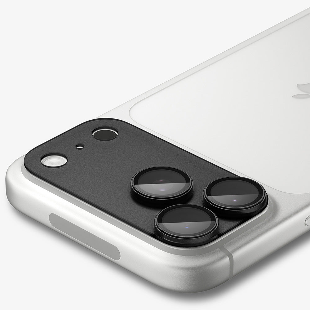 Ochranná fólie na zadní kameru Spigen GlastR EZ FIT Optik Pro XL pro Apple iPhone 18 Pro, tvrzené sklo, tmavě šedá AGL12035