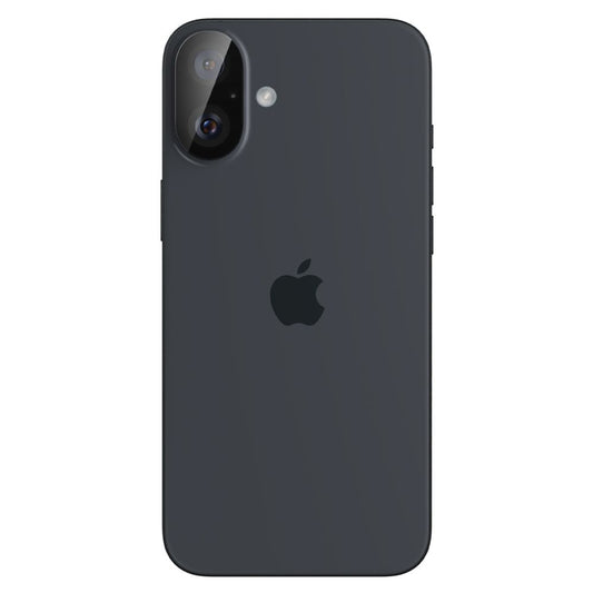 Ochranná fólie na zadní kameru Spigen GlastR Optik pro Apple iPhone 16 Plus / 16, Tvrzené sklo, Sada 2 kusy, Černá AGL07922