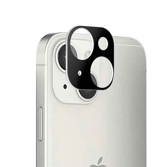 Ochranná fólie na zadní kameru Techsuit pro Apple iPhone 13 mini / 13, tvrzené sklo, černá