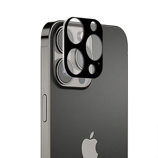 Ochranná fólie na zadní kameru Techsuit pro Apple iPhone 13 Pro Max / 13 Pro, tvrzené sklo, černá