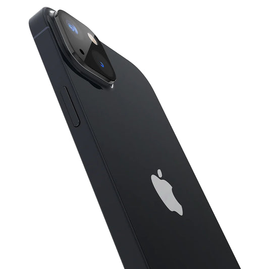 Ochranná fólie na zadní kameru Techsuit pro Apple iPhone 14 Plus / 14, tvrzené sklo, černá
