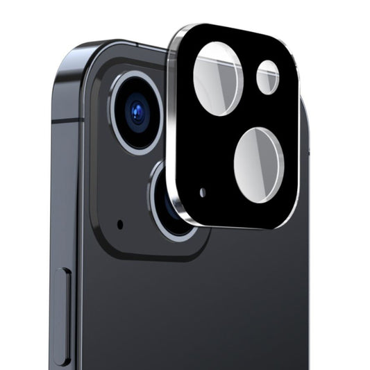 Ochranná fólie na zadní kameru Techsuit pro Apple iPhone 15 Plus / 15, tvrzené sklo, černá