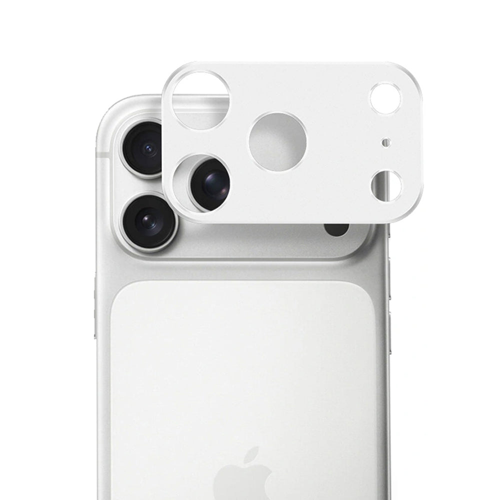 Ochranná fólie na zadní kameru Techsuit pro Apple iPhone 17 Pro Max, tvrzené sklo, stříbrná