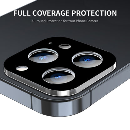 Ochranná fólie na zadní kameru Techsuit pro Apple iPhone 17 Pro Max, Tvrzené sklo, Černá