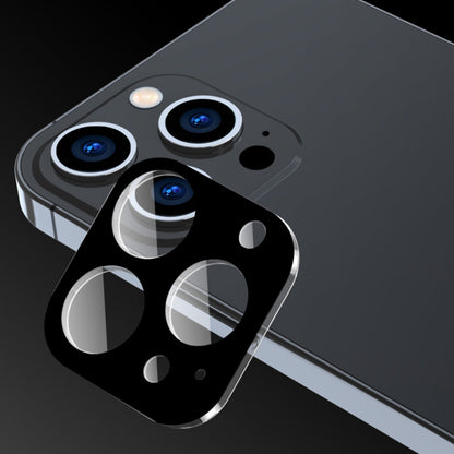 Ochranná fólie na zadní kameru Techsuit pro Apple iPhone 17 Pro Max, Tvrzené sklo, Černá
