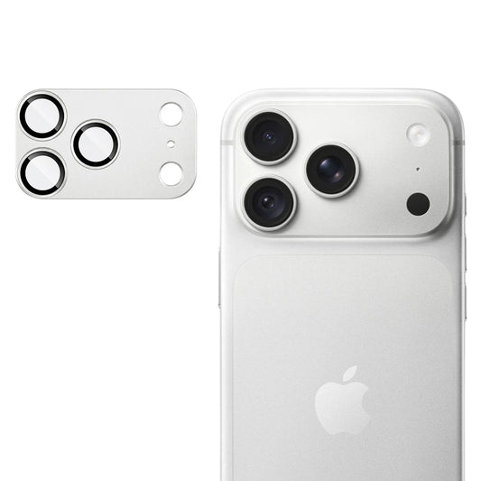 Ochranná fólie na zadní fotoaparát Techsuit pro Apple iPhone 18 Pro Max, tvrzené sklo, stříbrná