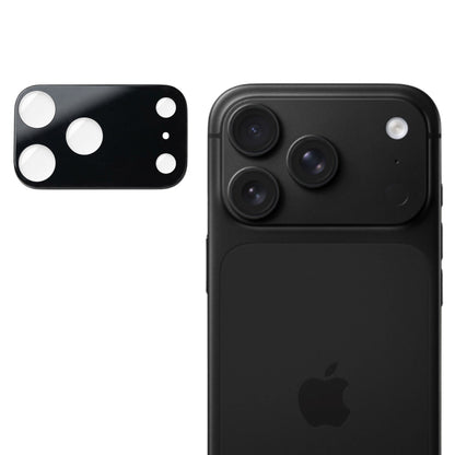 Ochranná fólie na zadní kameru Techsuit pro Apple iPhone 18 Pro Max, tvrzené sklo, černá