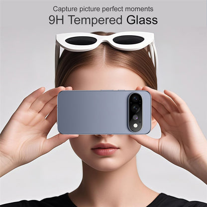 Ochranná fólie na zadní kameru Techsuit pro Google Pixel 11 Pro, tvrzené sklo, černá