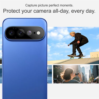 Ochranná fólie na zadní kameru Techsuit pro Google Pixel 11 Pro XL, tvrzené sklo, černá