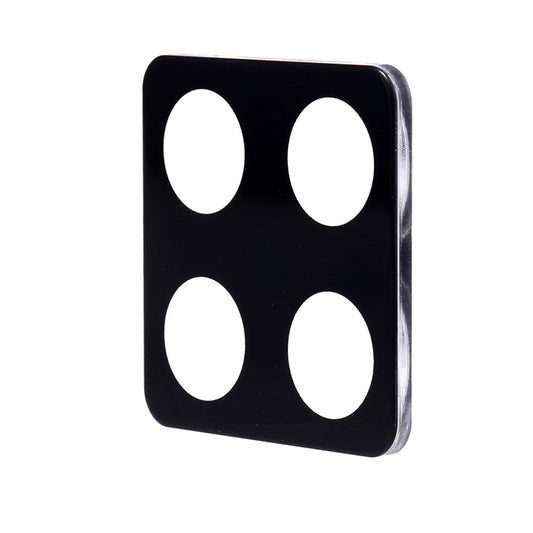 Ochranná fólie Techsuit na zadní kameru pro Honor 400 Smart 4G / X7d 4G / 400 Smart 5G, Tvrzené sklo, Černá