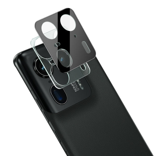 Ochranná fólie na zadní kameru Techsuit pro Motorola Edge 50 Ultra, tvrzené sklo, černá