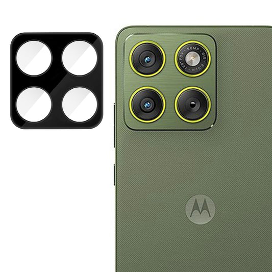 Ochranná fólie Techsuit na zadní kameru pro Motorola Edge 70, Tvrzené sklo, Černá