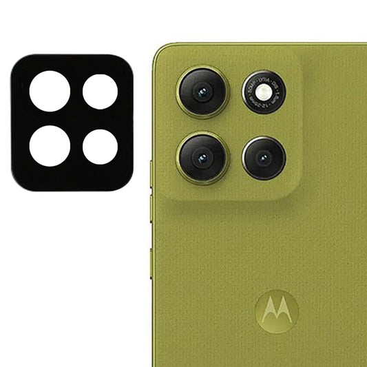 Ochranná fólie na zadní kameru Techsuit pro Motorola Moto G86, tvrzené sklo, černá