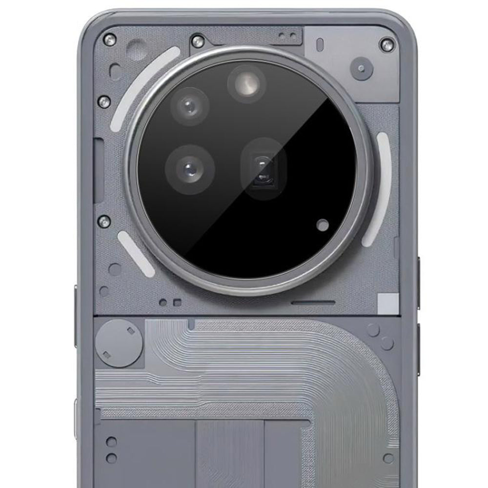 Ochranná fólie na zadní kameru Techsuit pro Nothing Phone (3a) Pro, tvrzené sklo, černá