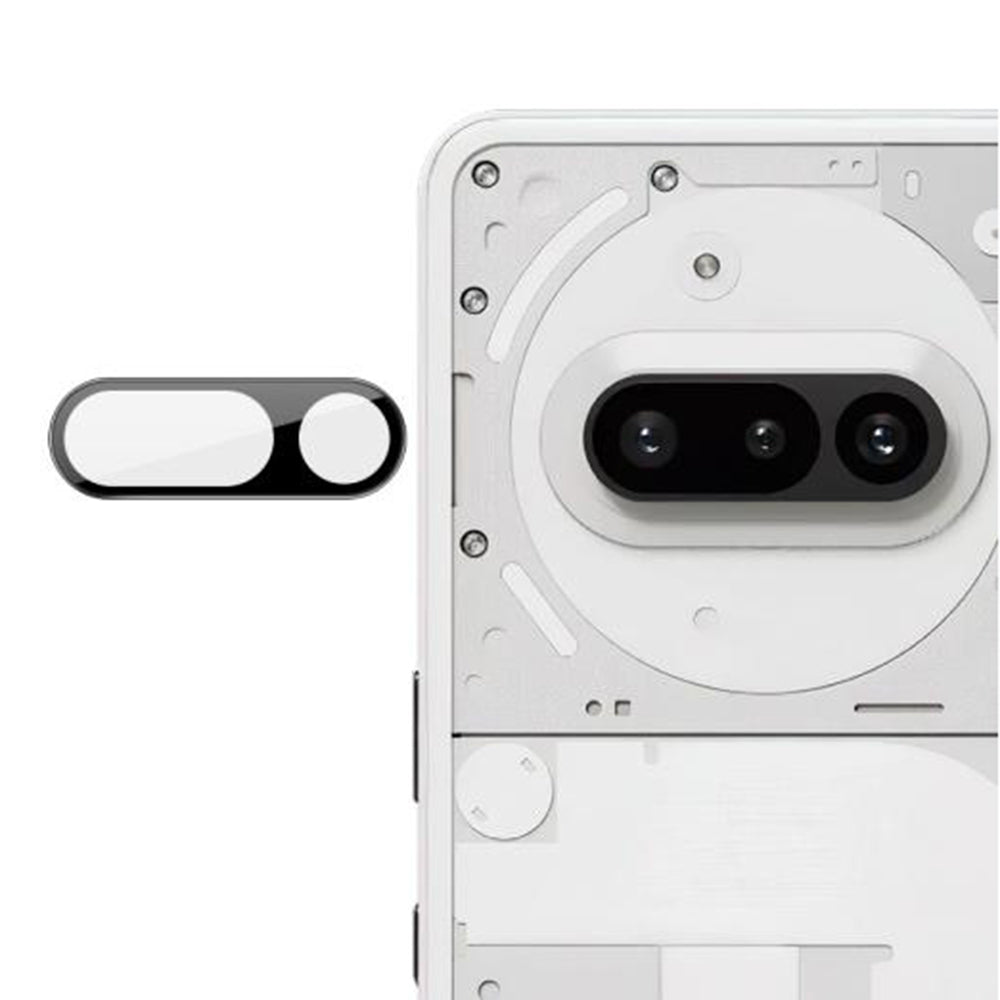 Ochranná fólie na zadní kameru Techsuit pro Nothing Phone (3a), tvrzené sklo, černá