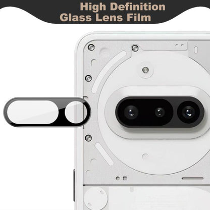 Ochranná fólie na zadní kameru Techsuit pro Nothing Phone (3a), tvrzené sklo, černá