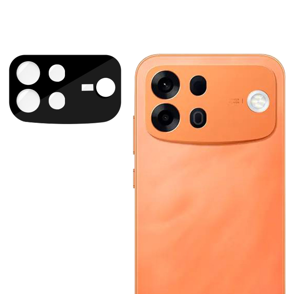 Ochranné sklo na zadní fotoaparát Techsuit pro Oppo A7 Pro Max, tvrzené sklo, černé