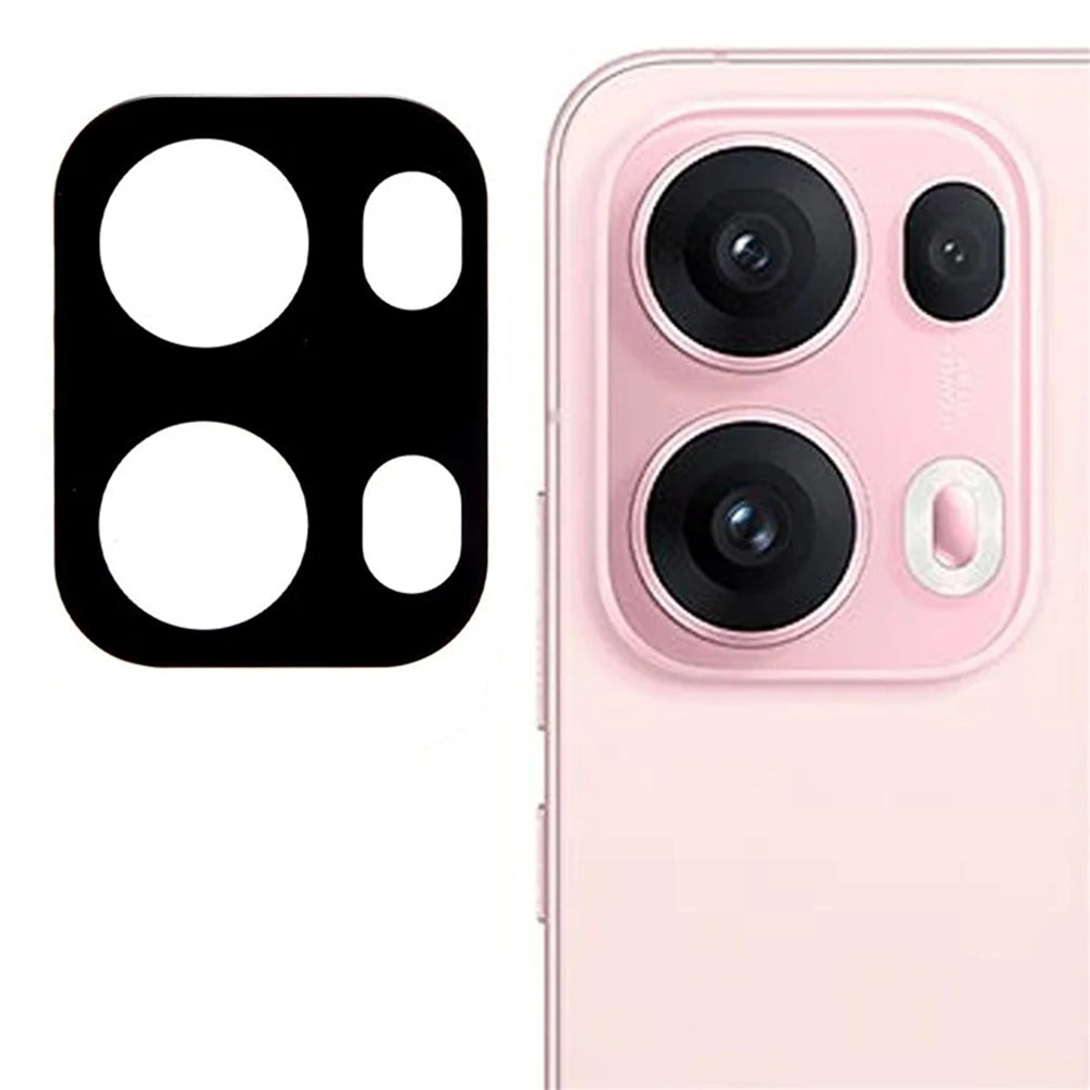 Ochranná fólie na zadní kameru Techsuit pro Oppo Reno13 Pro, tvrzené sklo, černá