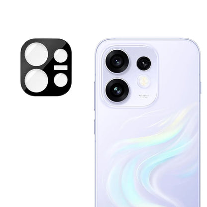 Ochranná fólie zadní kamery Techsuit pro Oppo Reno16, tvrzené sklo, černá