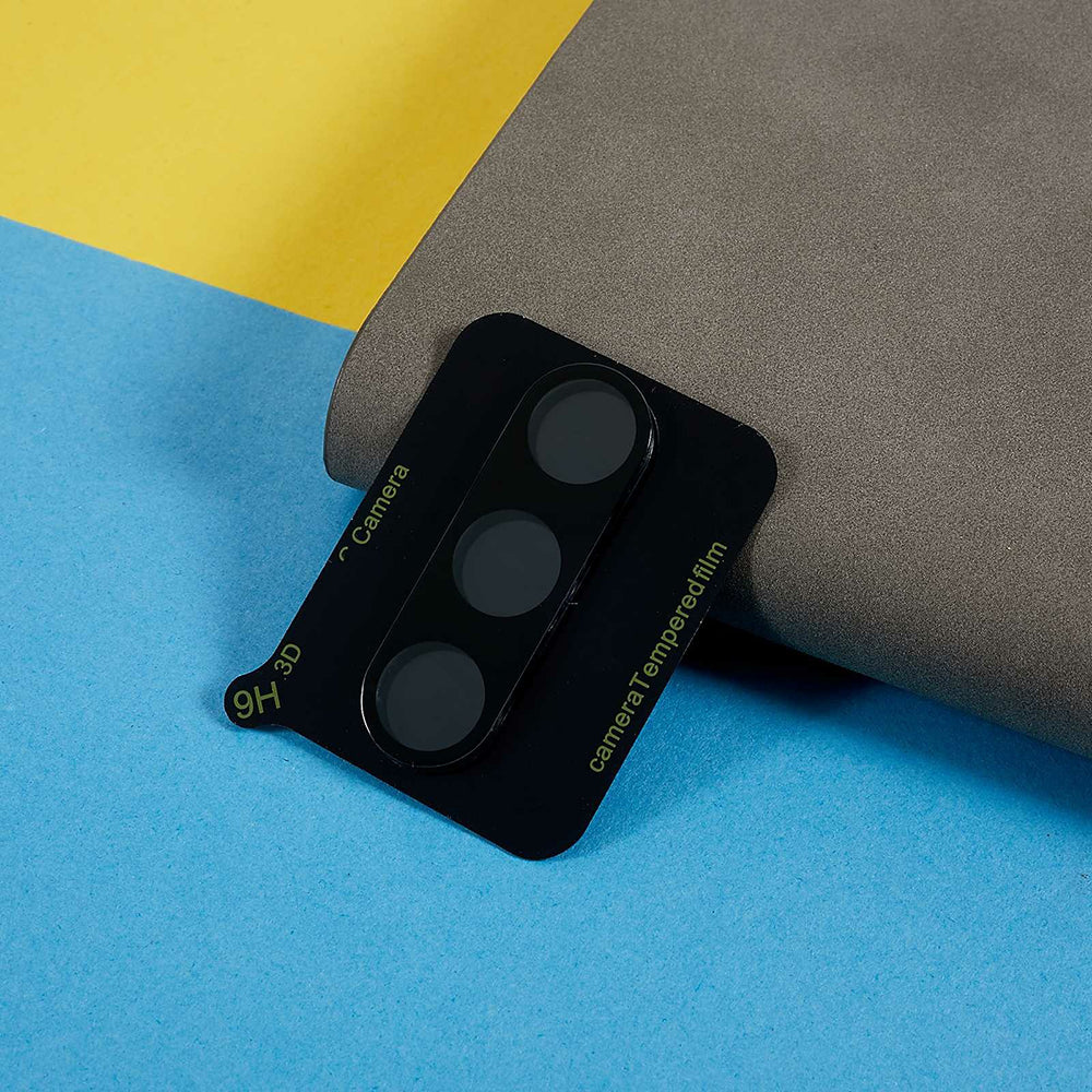 Ochranná fólie na zadní kameru Techsuit pro Samsung Galaxy S26 Plus, Tvrzené sklo, Černá