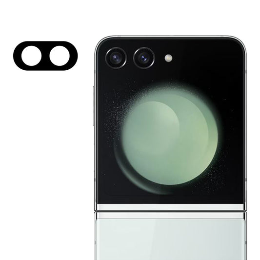 Ochranná fólie na zadní kameru Techsuit pro Samsung Galaxy Z Flip6 F741, tvrzené sklo, černá