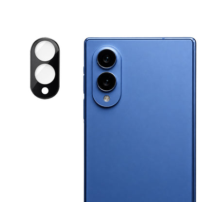Ochranná fólie na zadní kameru Techsuit pro Samsung Galaxy Z Fold8 F976, tvrzené sklo, černá