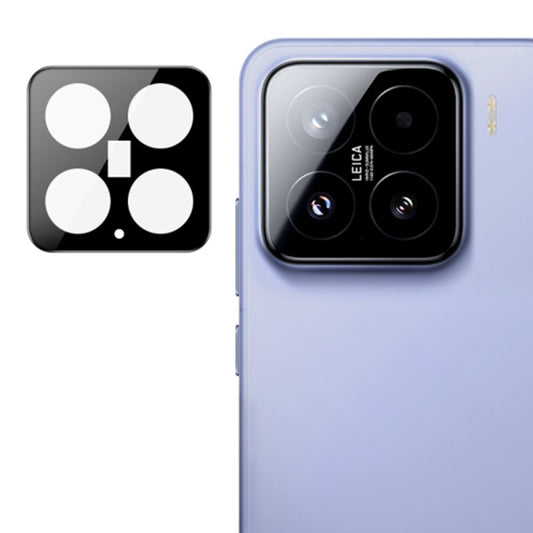 Ochranná fólie na zadní kameru Techsuit pro Xiaomi 15, tvrzené sklo, černá
