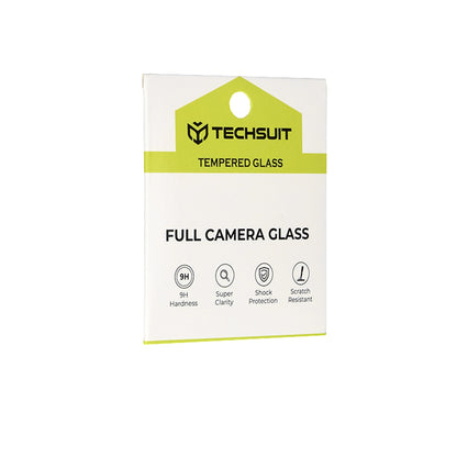 Techsuit Rear Camera Protection Film for Xiaomi 17 Ultra, Tempered Glass, Black