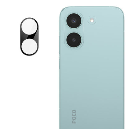 Ochranná fólie Techsuit na zadní kameru pro Xiaomi Poco X8 Pro, Tvrzené sklo, Černá