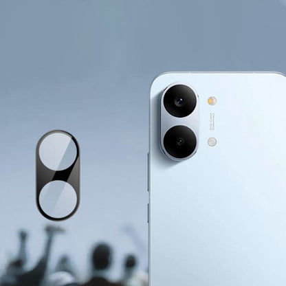 Ochranná fólie Techsuit na zadní kameru pro Xiaomi Poco X8 Pro, Tvrzené sklo, Černá