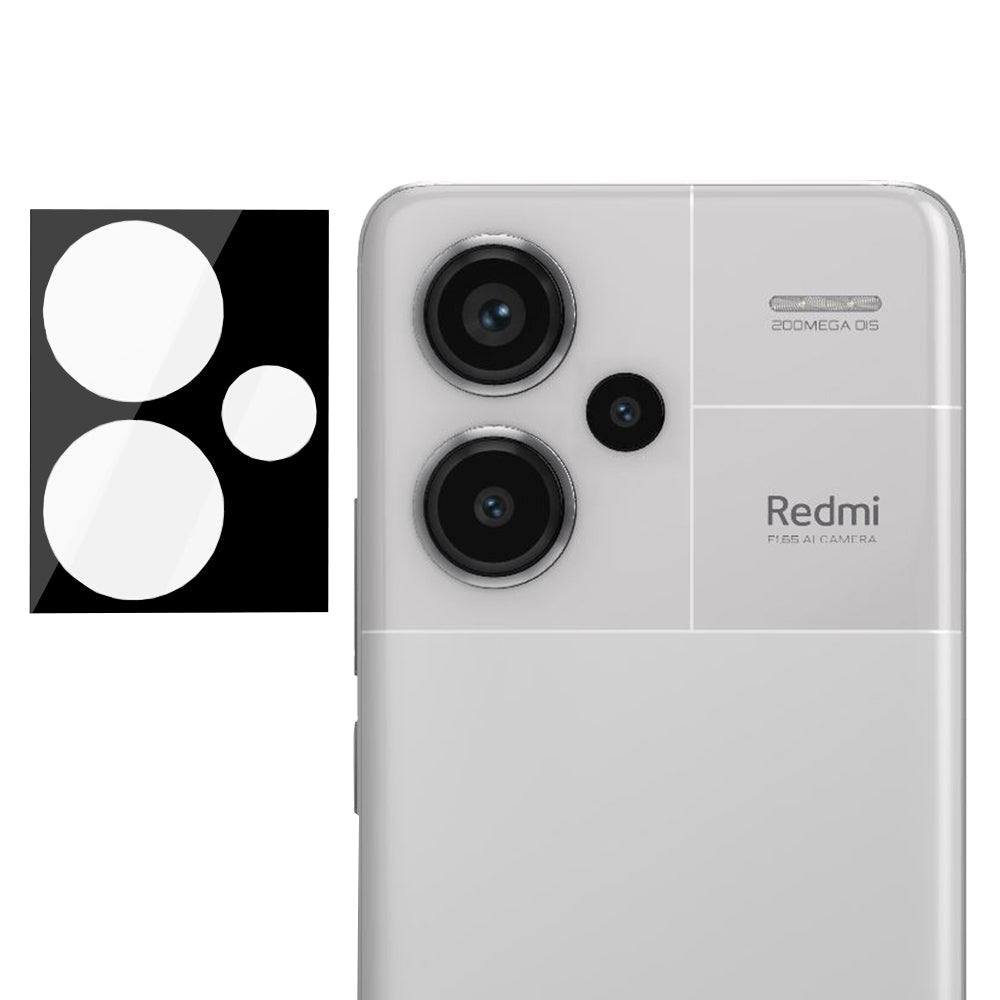 Ochranná fólie na zadní kameru Techsuit pro Xiaomi Redmi Note 13 Pro+, tvrzené sklo, černá