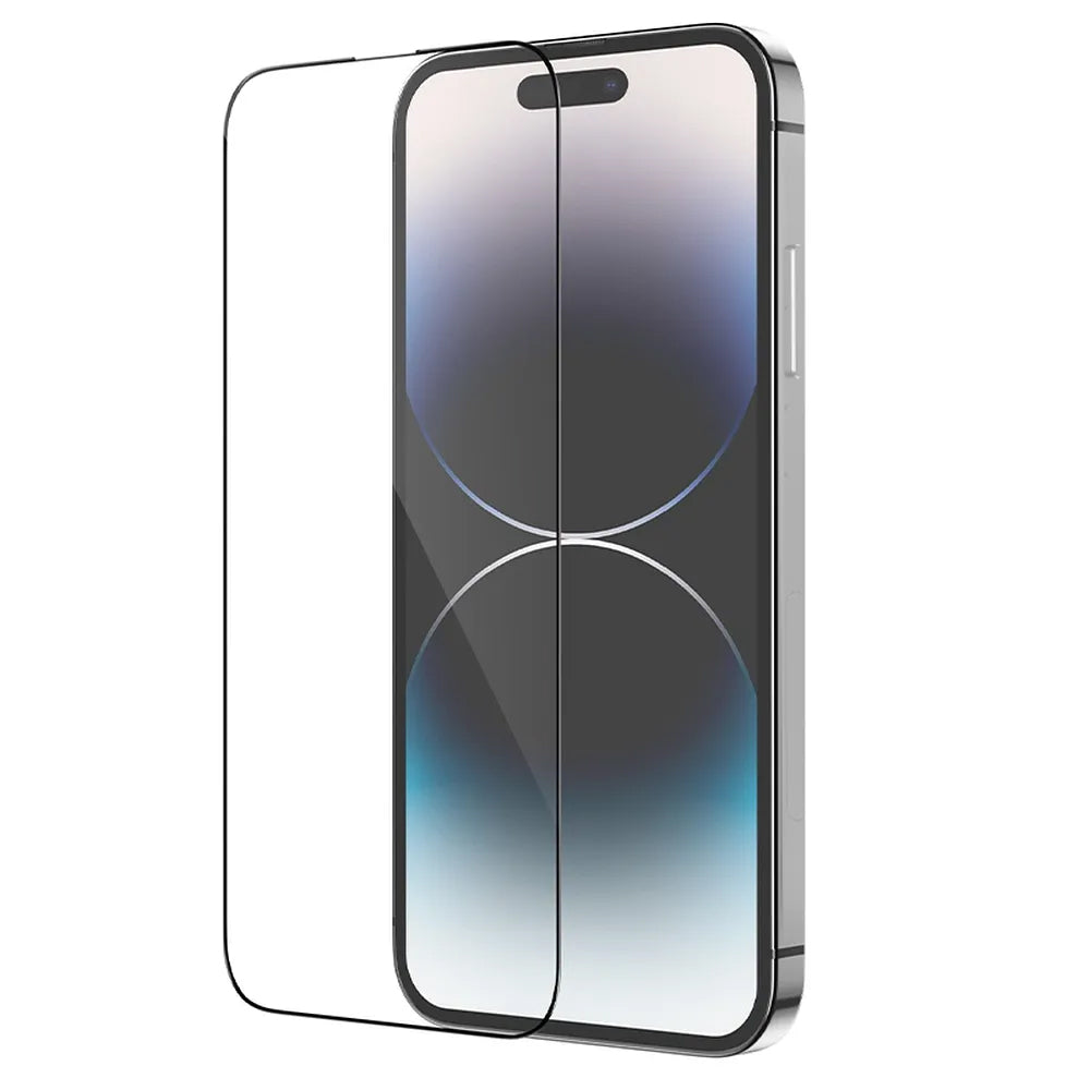 Ochranná fólie HOCO na displej pro Apple iPhone 14 Pro Max, Tvrzené sklo, Full Glue, Sada 25 kusů, Černá