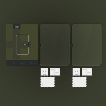 Ochranná fólie na obrazovku HOFI PRO+ pro Apple iPad (2025) / (2022), tvrzené sklo, plné lepidlo, sada 2 kusů