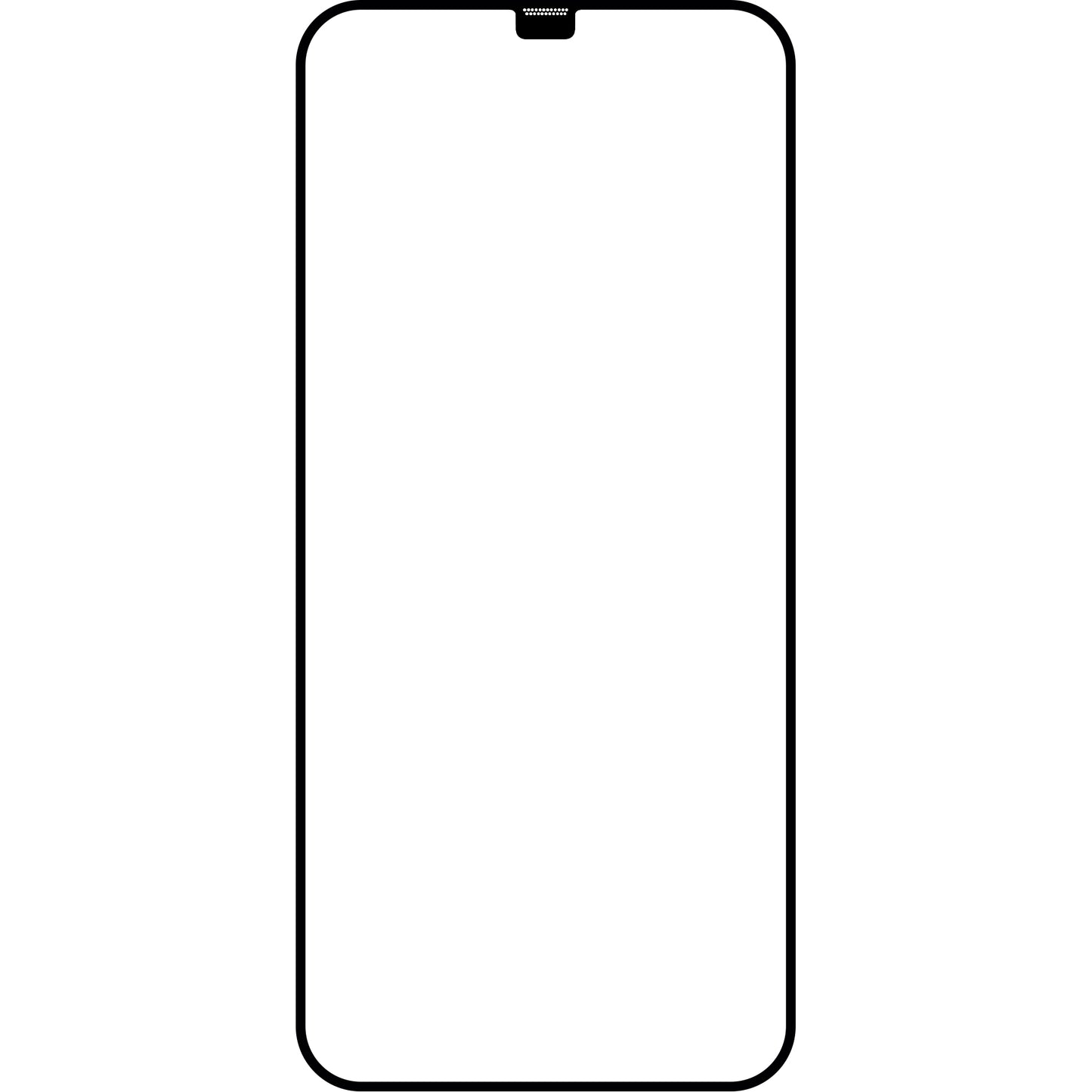 Ochranná fólie na displej OEM s automatickým zarovnáním pro Apple iPhone 11 Pro / XS, tvrzené sklo, plné lepidlo, 5D, černá