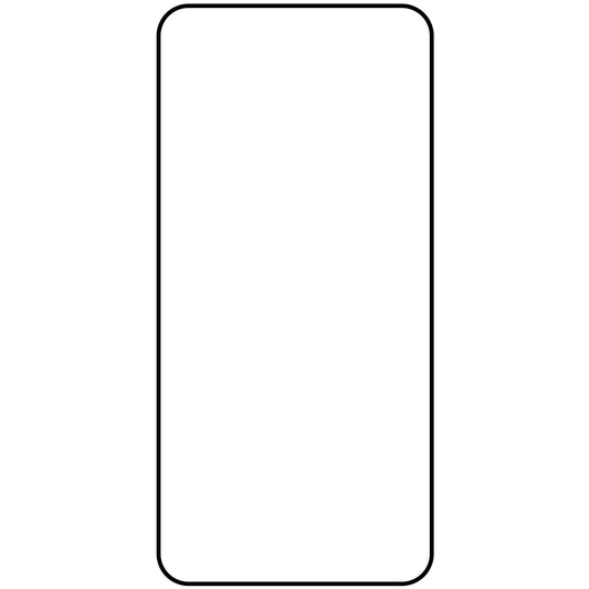 Ochranná fólie na displej Bear HD pro Samsung Galaxy S25 S931, tvrzené sklo, plné lepidlo, černá