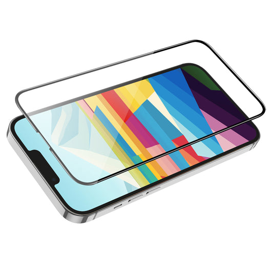 HOCO G16 Screen Protector for Apple iPhone 16 / 15, Tempered Glass, Full Glue, 5D, Black