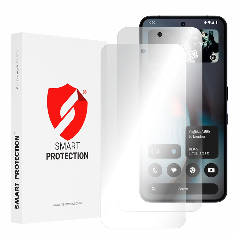 Ochranná fólie na displej Smart Protection Premium Classic pro Nothing Phone (3), plast, sada 2 kusy