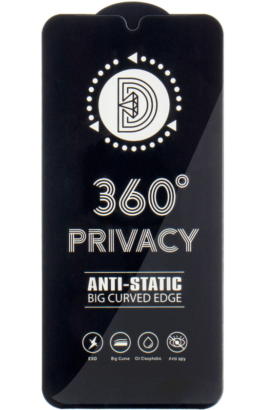 Ochranná fólie na displej Privacy OEM 360 pro Apple iPhone 17 / 16 Pro, tvrzené sklo, plné lepidlo