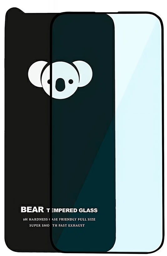 Ochranná fólie na displej Bear HD pro Apple iPhone 17 Air, tvrzené sklo, plné lepidlo, černá
