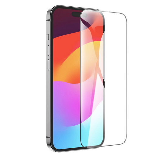 Ochranná fólie na displej HOCO G14 pro Apple iPhone 17 Air, Tvrzené sklo, Full Glue, Sada 10 kusů, 5D, Černá