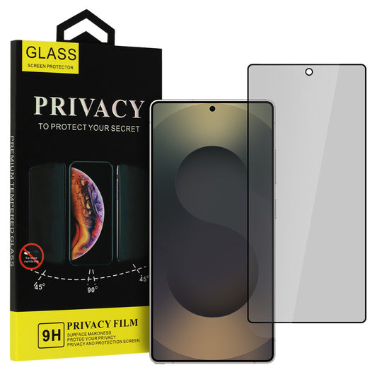 Ochranná fólie na displej Privacy OEM Shield Screen pro Samsung Galaxy S25 Ultra S938, tvrzené sklo, plné lepidlo