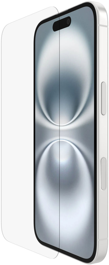 Ochranná fólie na displej Belkin ScreenForce TemperedGlass pro Apple iPhone 16 / 15 / 14 Pro, tvrzené sklo, plné lepidlo OVA135zz