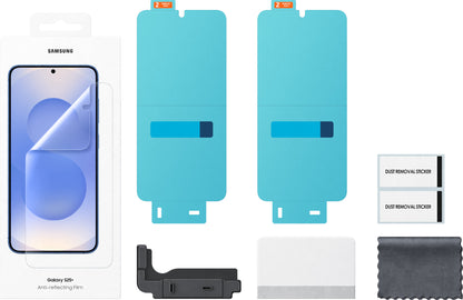 Ochranná fólie proti odleskům na displej pro Samsung Galaxy S25+ S936, Plast, Sada 2 kusy EF-US936CTEGWW