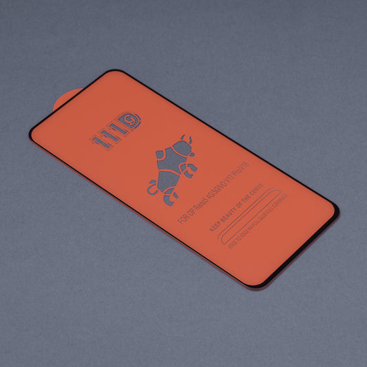 Ochranná fólie na displej Techsuit pro OnePlus Nord 2T / Nord CE 5G / Nord 2 5G, tvrzené sklo, plné lepidlo, 111D, černá