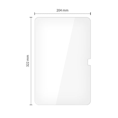 Ochranná fólie na displej Tech-Protect FIT+ pro Samsung Galaxy Tab S11 Ultra / Tab S10 Ultra, Tvrzené sklo, Full Glue, Sada 2 kusy, 2.5D