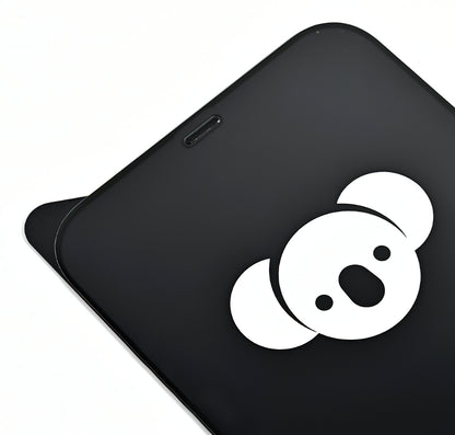 Ochranná fólie na displej Bear HD pro Samsung Galaxy A17 4G / A17 5G / A16 5G A166 / A16 4G A165, tvrzené sklo, plné lepidlo, černá